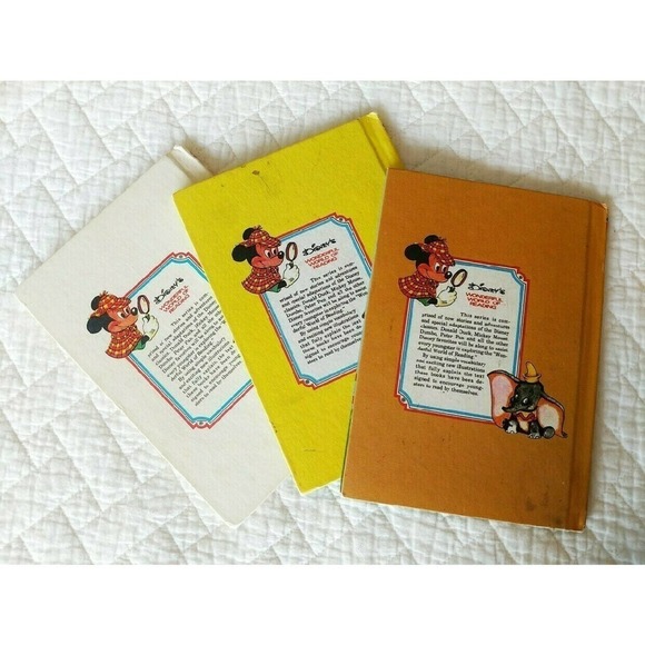 Vintage Disney Hardcover Books 1970's Classics 1980's - Picture 3 of 4